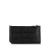 Saint Laurent B Saint Laurent Black Calf Leather Embossed Coin Case Italy