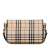 Burberry B Burberry Brown Beige Canvas Fabric House Check Flap Crossbody United Kingdom