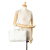 Bottega Veneta B Bottega Veneta White Calf Leather Small Maxi Intrecciato Arco Tote Italy