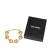 Chanel B Chanel Gold Gold Plated Metal CC Chain Bracelet France