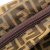 Fendi B Fendi Brown Canvas Fabric Zucca Handbag Italy