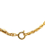 Chanel B Chanel Gold Gold Plated Metal CC Logo Pendant Necklace France