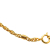 Chanel B Chanel Gold Gold Plated Metal CC Logo Pendant Necklace France