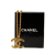 Chanel B Chanel Gold Gold Plated Metal CC Logo Pendant Necklace France