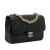 Chanel AB Chanel Black Lambskin Leather Leather CC Quilted Lambskin Westminster Pearl Flap Italy