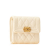 Chanel AB Chanel White Ivory Caviar Leather Leather Caviar Boy Flap Trifold Wallet Italy