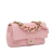 Chanel AB Chanel Pink Light Pink Lambskin Leather Leather Medium Lambskin Elegant Chain Single Flap Italy