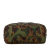 Versace AB Versace Green Olive Green with Brown Canvas Fabric Medusa Camouflage Print Clutch Bag Italy