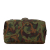 Versace AB Versace Green Olive Green with Brown Canvas Fabric Medusa Camouflage Print Clutch Bag Italy