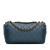 Chanel AB Chanel Blue Navy Calf Leather CC Quilted skin Ombre Flap Italy