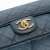 Chanel AB Chanel Blue Navy Calf Leather CC Quilted skin Ombre Flap Italy