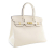 Hermès AB Hermès White Ivory Calf Leather Epsom Birkin Retourne 30 France