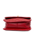 Chanel AB Chanel Red Lambskin Leather Leather Mini Quilted Lambskin Soft Square Flap Italy