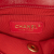 Chanel AB Chanel Red Lambskin Leather Leather Mini Quilted Lambskin Soft Square Flap Italy