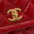 Chanel AB Chanel Red Lambskin Leather Leather Mini Quilted Lambskin Soft Square Flap Italy