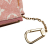 Louis Vuitton AB Louis Vuitton Pink Denim Fabric Micro Monogram Jacquard Pochette Accessoires France