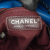 Chanel AB Chanel Blue Lambskin Leather Leather Mini Microquilted Lambskin Studded CC Flap France