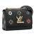 Louis Vuitton AB Louis Vuitton Black Epi Leather Leather Epi Mechanical Flowers Twist MM France