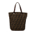 Fendi B Fendi Brown Canvas Fabric Zucca Tote Bag Italy