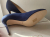 Jimmy Choo Bridget 85 Pop Blau