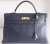 Hermès Hermes Kelly 40 Tasche marineblau