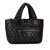 Chanel B Chanel Black Nylon Fabric Coco Cocoon Tote Bag Italy