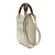 Fendi B Fendi White Calf Leather Mini Sunshine Shopper Tote Italy