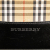 Burberry B Burberry Brown Beige with Black Canvas Fabric Haymarket Check Shoulder Bag United Kingdom