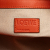 Loewe AB LOEWE Orange Calf Leather Small Flamenco Knot Spain