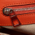 Loewe AB LOEWE Orange Calf Leather Small Flamenco Knot Spain