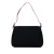 Fendi B Fendi Black with Pink Canvas Fabric Zucchino Mamma Forever Italy