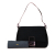 Fendi B Fendi Black with Pink Canvas Fabric Zucchino Mamma Forever Italy