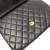 Chanel B Chanel Black Lambskin Leather Leather CC Quilted Lambskin Single Flap Italy