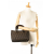 Fendi B Fendi Brown Canvas Fabric Small Zucca Twins Tote Italy