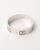 Gucci GG 18k White Gold Ring