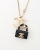 Chanel Flap Bag Pendant Full Set Necklace