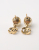 Chanel Coco Mark Faux Pearl Earrings