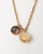 Louis Vuitton Half Sphere Resin Art Deco Necklace