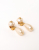 Chanel CC Pearl Drop Earrings