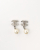 Chanel Coco Mark Faux Pearl Earrings