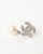 Chanel Coco Mark Faux Pearl Earrings