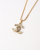 Chanel CC Gold-tone Necklace