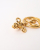 Chanel CC Gold Drop Earrings