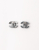 Chanel CC Rhinestone Earrings