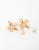 Chanel Flower Pearl Drop Clip-on Earrings