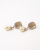 Chanel CC Faux Pearl Drop Earrings