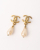 Chanel CC Pearl Drop Clip-on Earrings