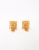 Chanel Square Coco Clip-on Earrings