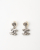 Chanel CC Rhinestones and Faux Pearls Drop Earrings