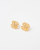 Chanel CC Gold-toned Earrings